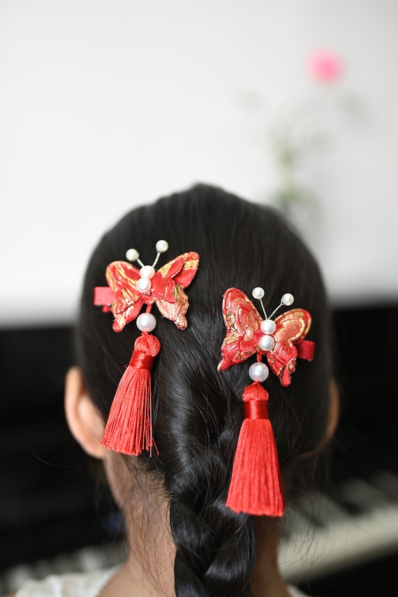 Chinese hair on sale accessories uk