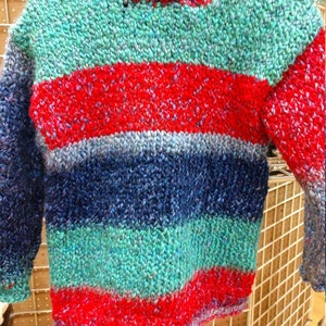 Unisex New Hand Knitted Children&#39;s Hoodie Sweater