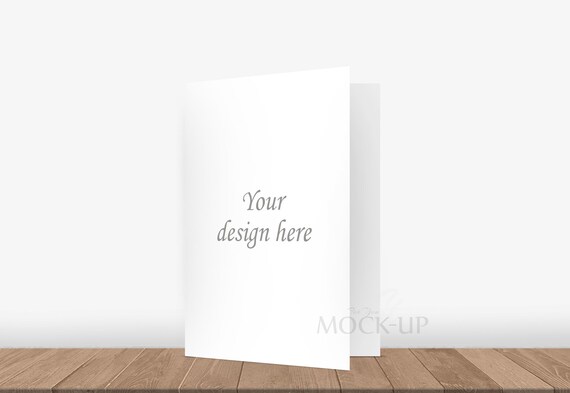 Card Mockup Blank Card Mockup Styled Stationary Mockup Styled