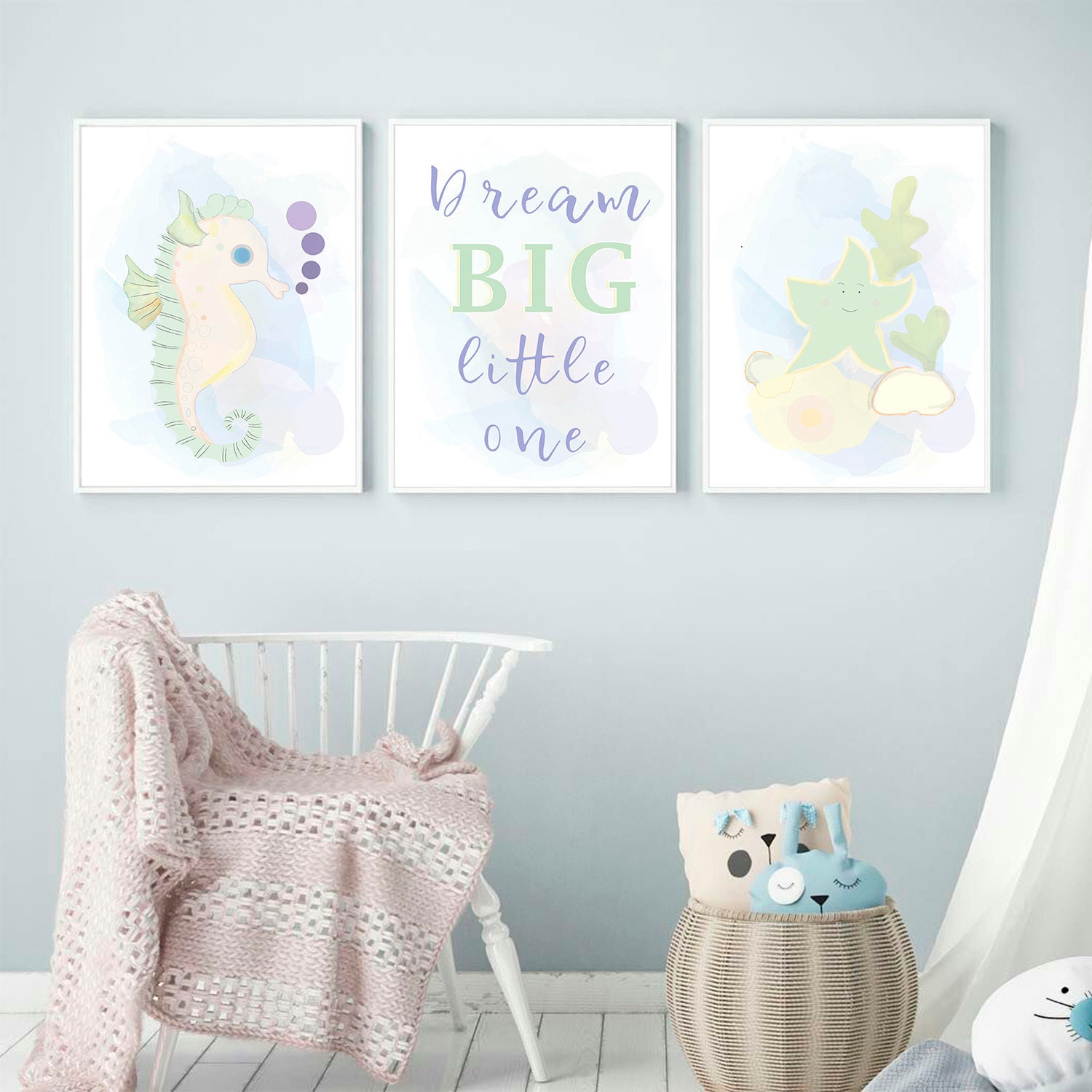 Nursery wall art Baby room wall art Nursery download Nursery Etsy