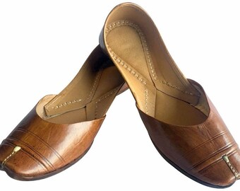 leather mojari for womens