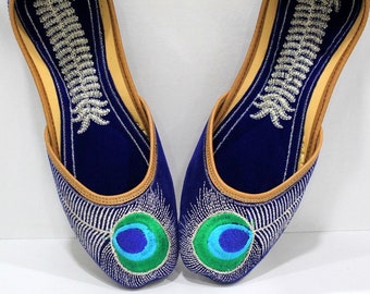 Bridal Shoes For Women, Punjabi Jutti, Gift For Her, Bridesmaid Shoes, Indian Shoes