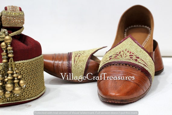 leather shoes for sherwani