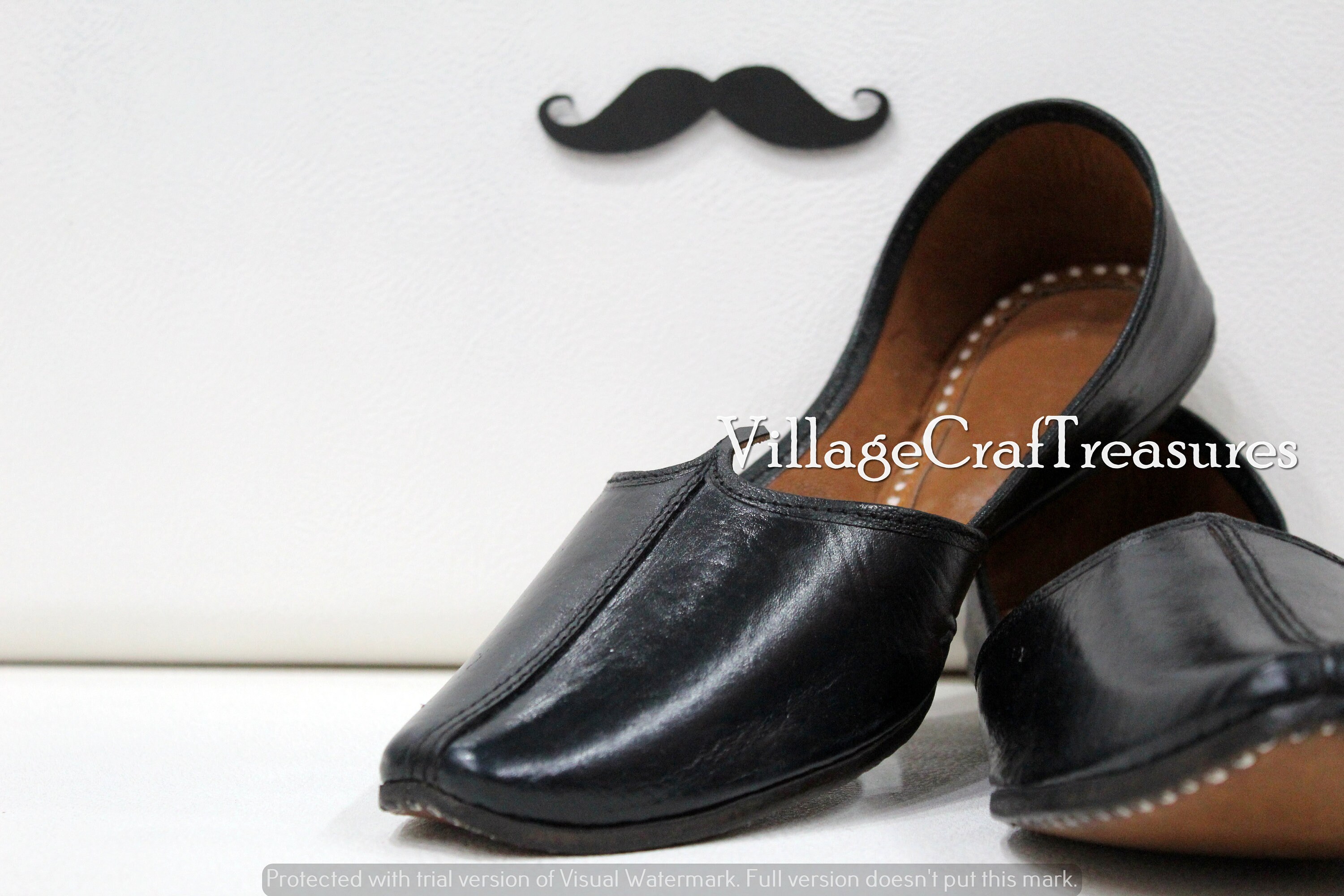 Mens Leather Shoes Handmade Jutti Punjabi Jutti For Mens Etsy