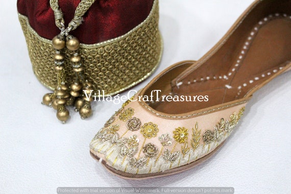 bridal khussa shoes