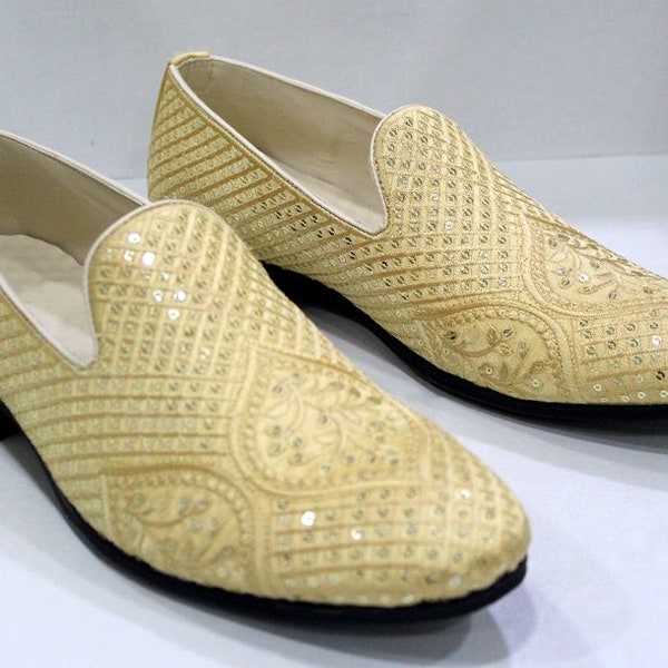 Traditional Ethnic Jutti For Men Gift For Him Bridal Wedding Shoes For Men