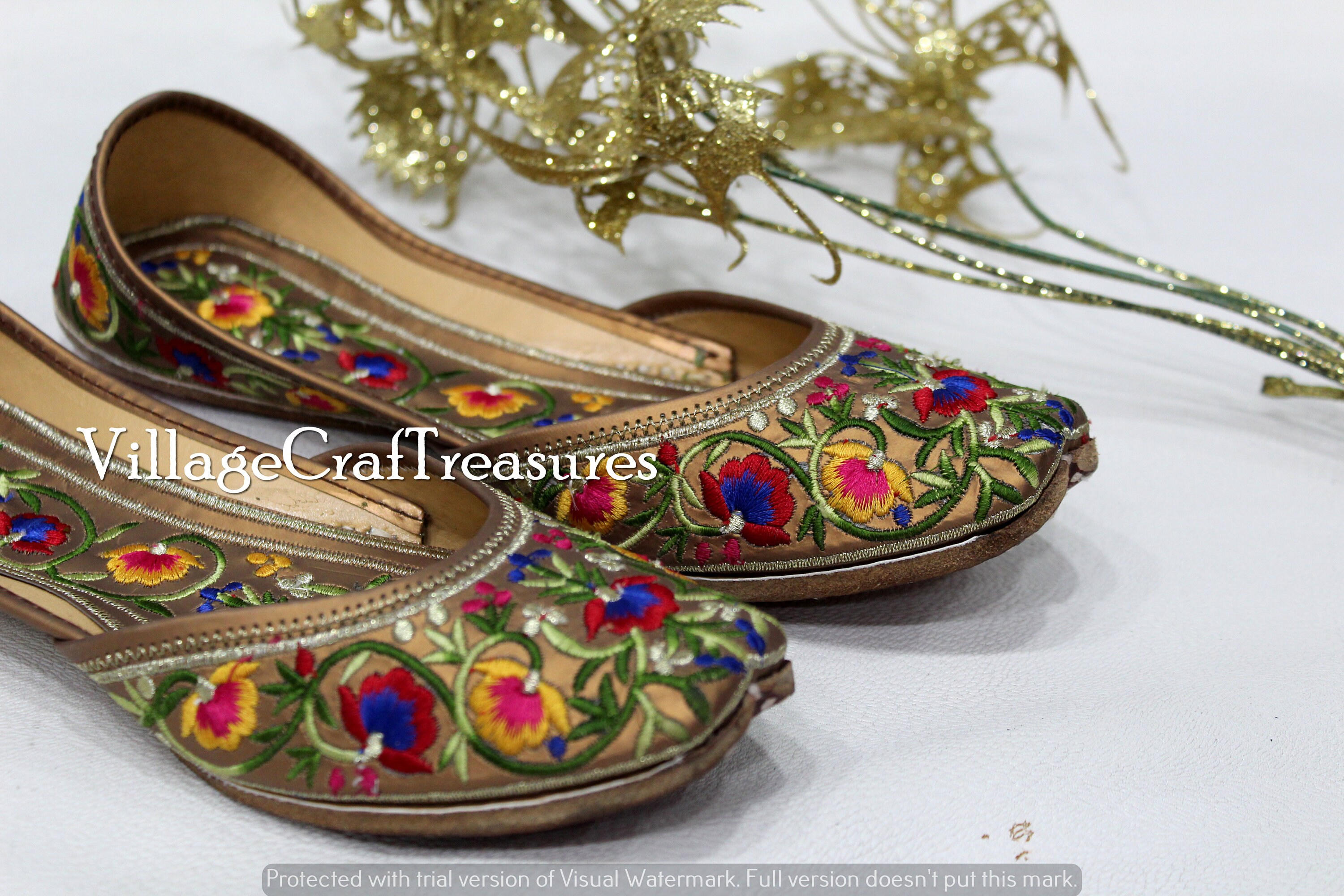 Schoenen Herenschoenen Juttis en mojaris Indiase traditionele Mojari heren etnisch schoeisel feestelijke schoenen donkerblauw fluwelen schoenen ballerina slip op platte schoenen 