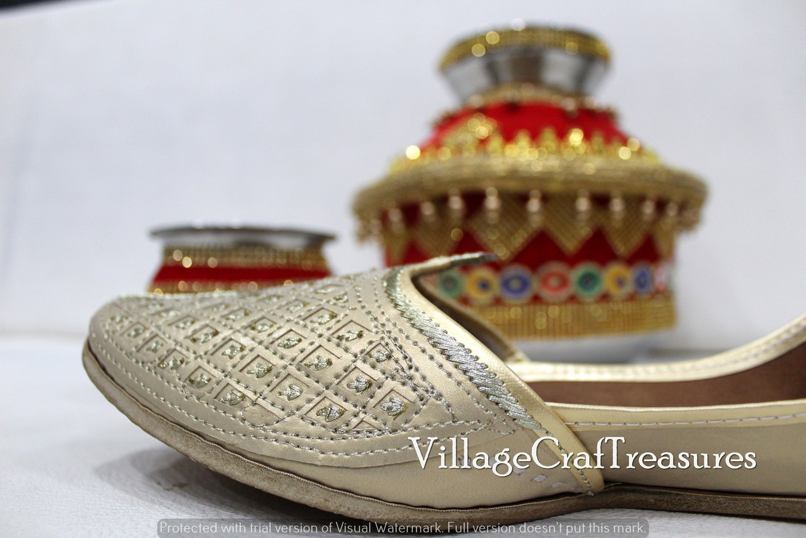 Mojari Shoes Rajasthani Shoes Sherwani Jutti Bridal Shoes Etsy UK