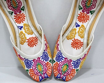 Punjabi Jutti For Women, Wedding Shoes, Bridal Shoes, Indian Shoes, Party Shoes