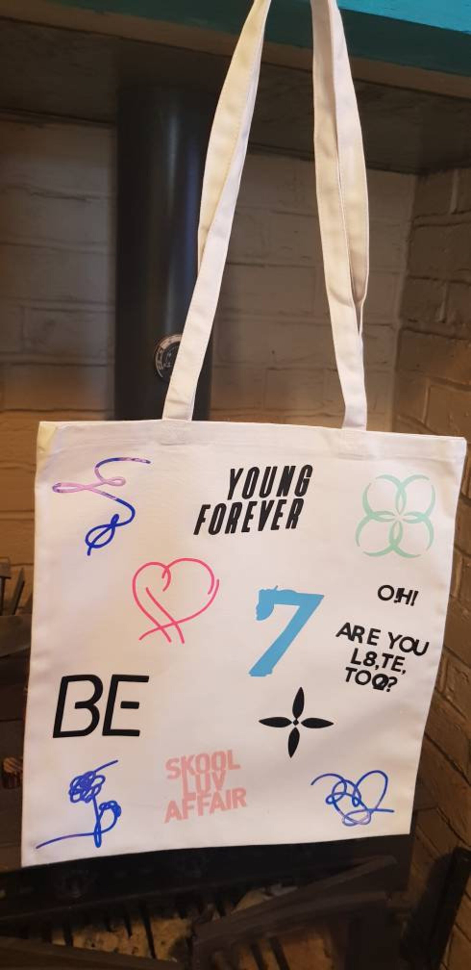 Kpop album tote bag Etsy