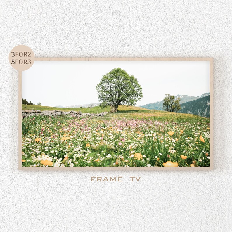 WildflowerField I for Samsung Frame TV