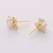 see more listings in the Real Gold Earring Post section