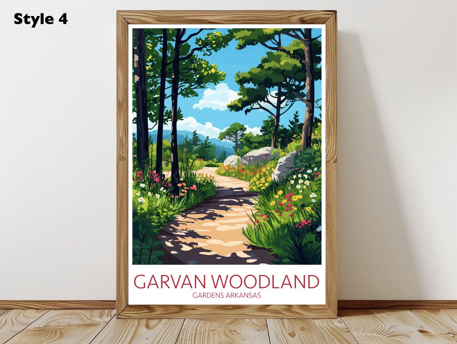 ガーバン・ウッドランド・ガーデンズ アーカンソー州 ヴィンテージ旅行