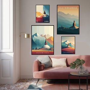 Saranac Lake New York Vintage Travel Poster Art Print