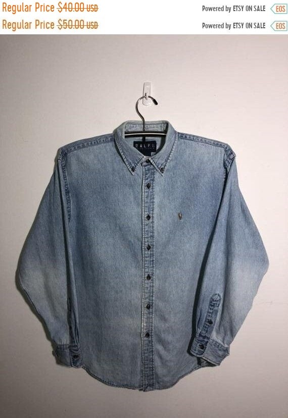 ralph lauren denim shirt sale