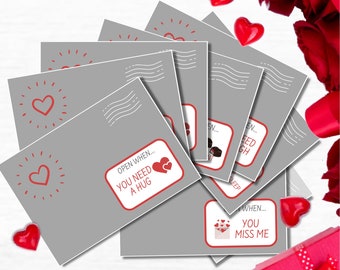 Sentimentale Fern Freund Geschenk Offen Wenn Briefe Umzug Geschenk Romantische Geschenke für Ihn DIY Denken an Sie Pflege Paket für Ihn