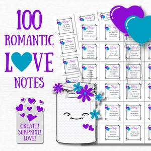 100 Reasons Why I Love You Jar Love Notes Romantic Gifts For Him DIY Long Distance Relationship Gift For Boyfriend Sentimental Gifts for Him