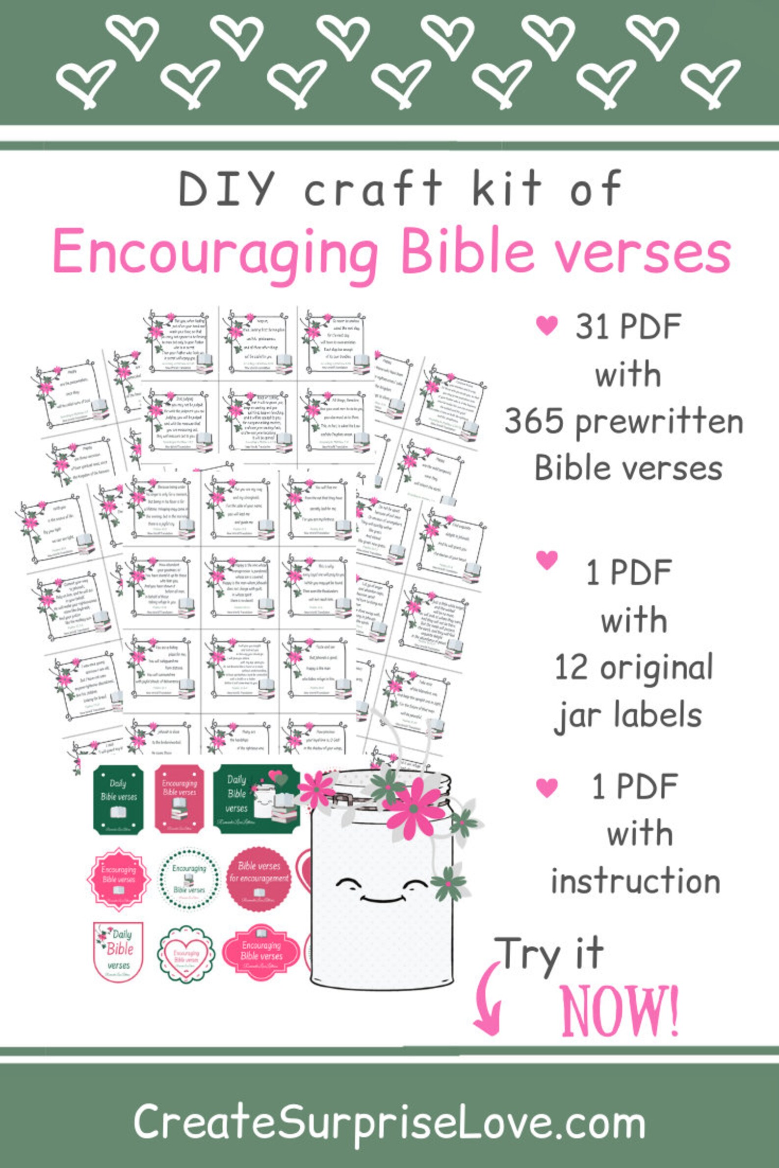 365 Bible Verses Free Printable Printable World Holiday