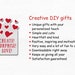 Printable Love Coupons for Him 1st Anniversary Gift for Husband ...