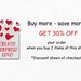 Printable Love Coupons for Him 1st Anniversary Gift for Husband ...