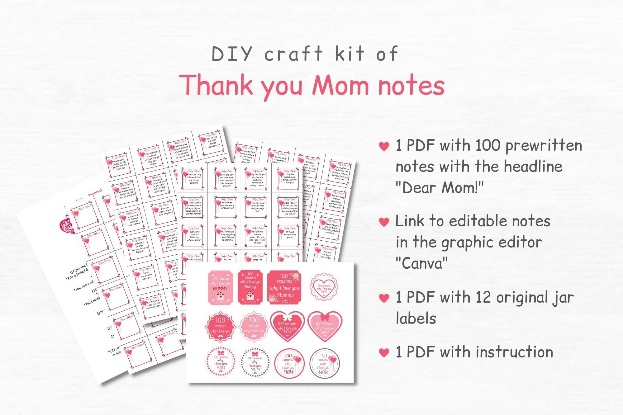 12 Thoughtful Personalized Gifts for Mom – Sustain My Craft Habit