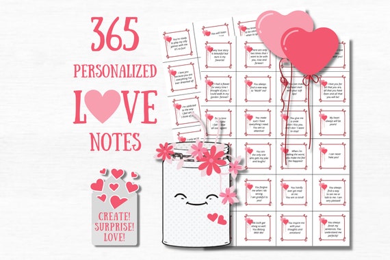 365 Reasons Why I Love You Personalized Jar Romantic Gifts for Him DIY Love  Notes Sentimental Gifts for Boyfriend 