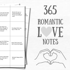365 motivi per cui ti amo Jar Notes Sentimentale 1° anniversario regalo per fidanzato marito regali romantici per lui minimalisti regali fai da te