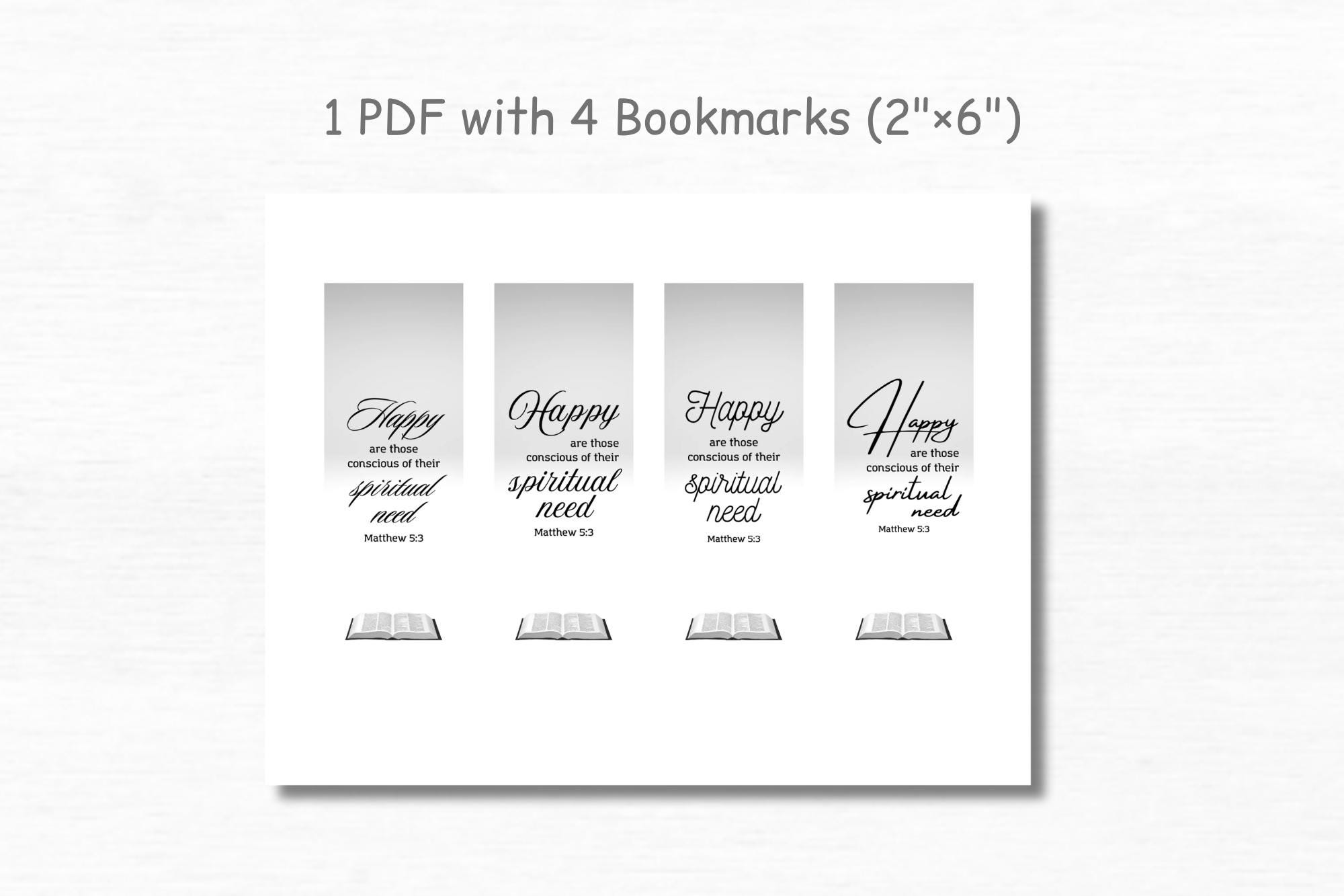 2026 Year Text Matthew 5 3 Printable Stationery Set JW Letter Writing ...