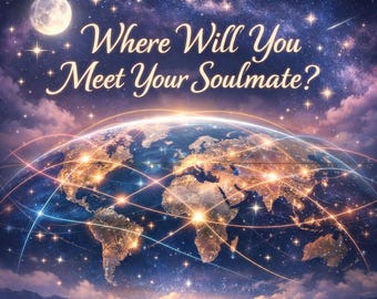 Astrocartography Love Map Reading | Soulmate Locations Astrology (Digital Report)