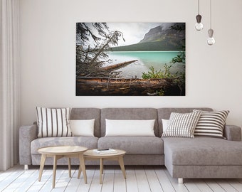Lake Louise Photography Print. Landscape Photography Wall Art