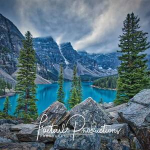 Moraine Lake Photograph Print Banff, Alberta, Canada.