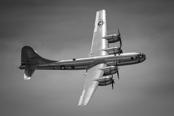 B-29 Superfortress Photography Prints World War 2 Era, WW2 Wall