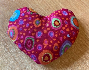Lavender filled fabric hearts