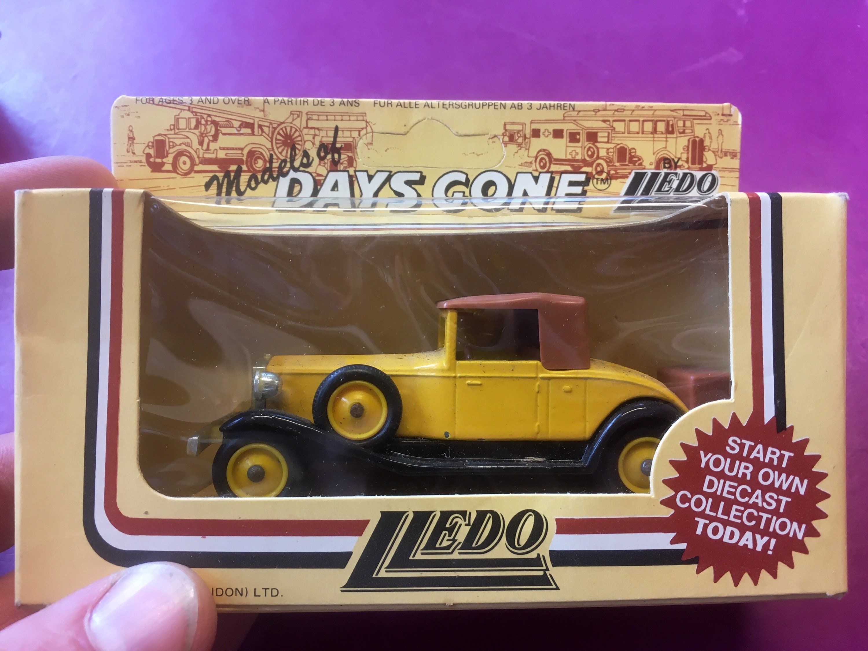 Days Gone By Days Gone Car Yellow Lledo car collectable Etsy Days Gone By Days Gone Car Yellow Lledo car collectable Etsy