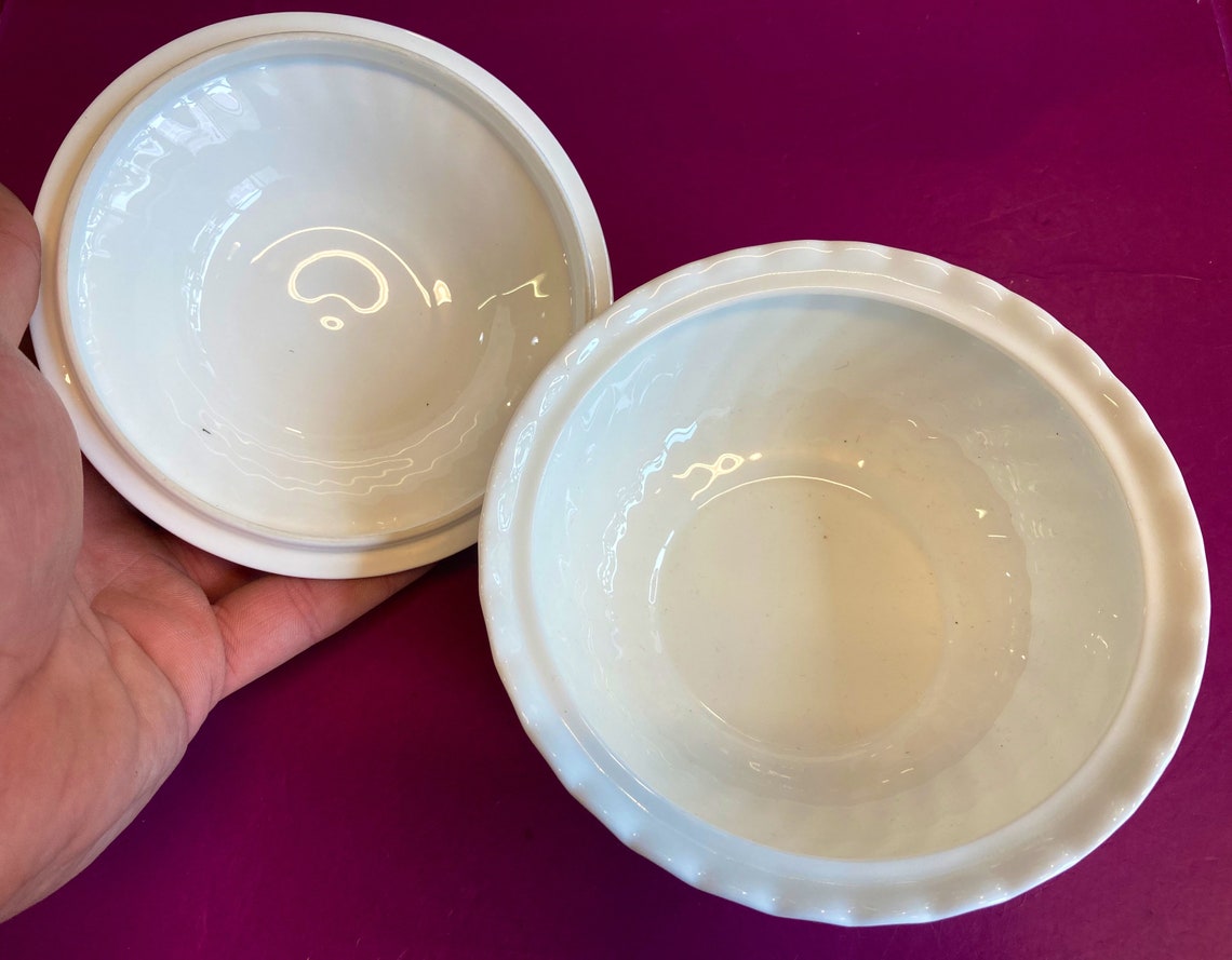 Wedgwood Pink Garland Trinket Pot Wedgwood pottery Wedgwood Etsy