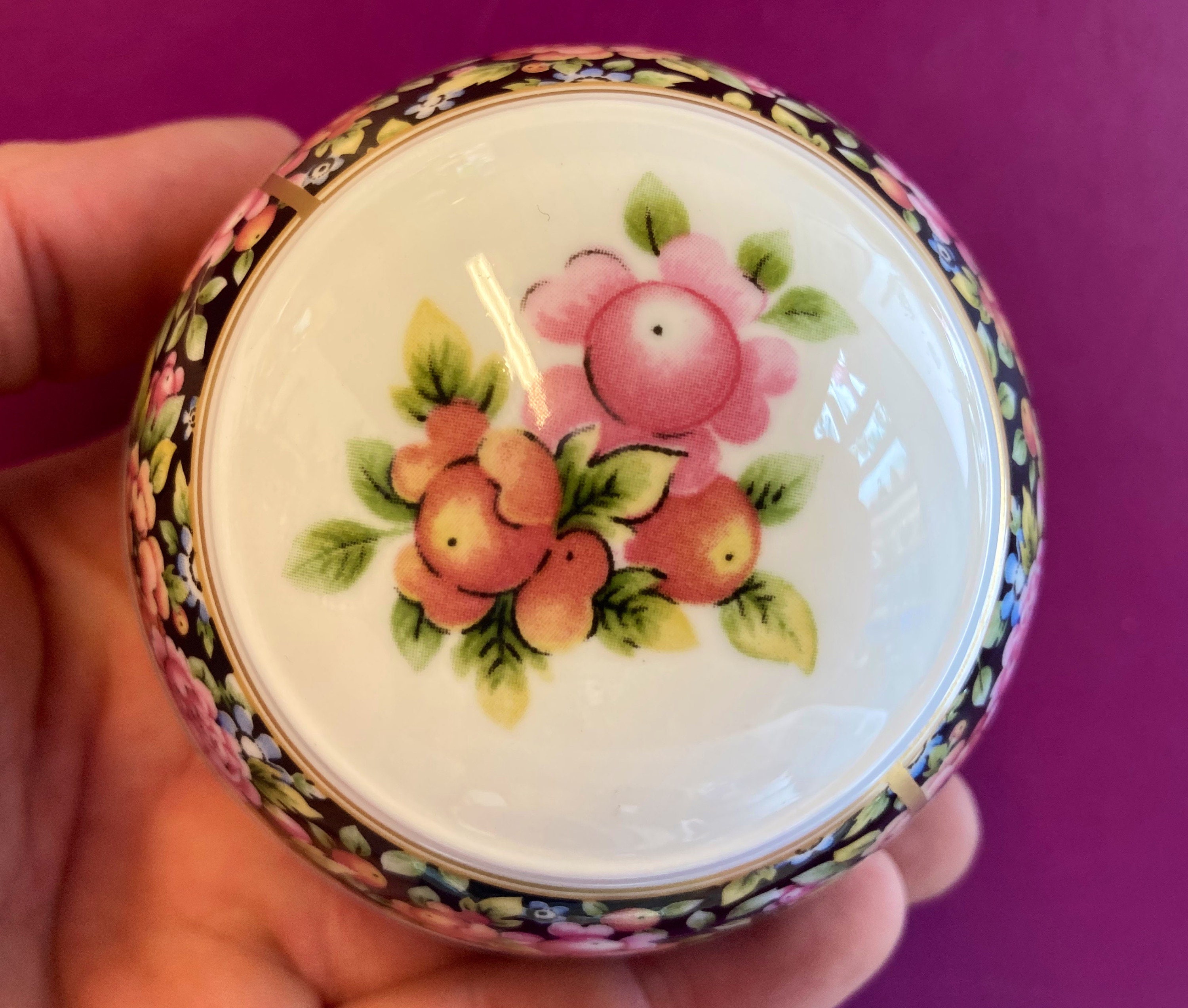 Stunning Wedgwood Paperweight with a floral theme Wedgwood Etsy