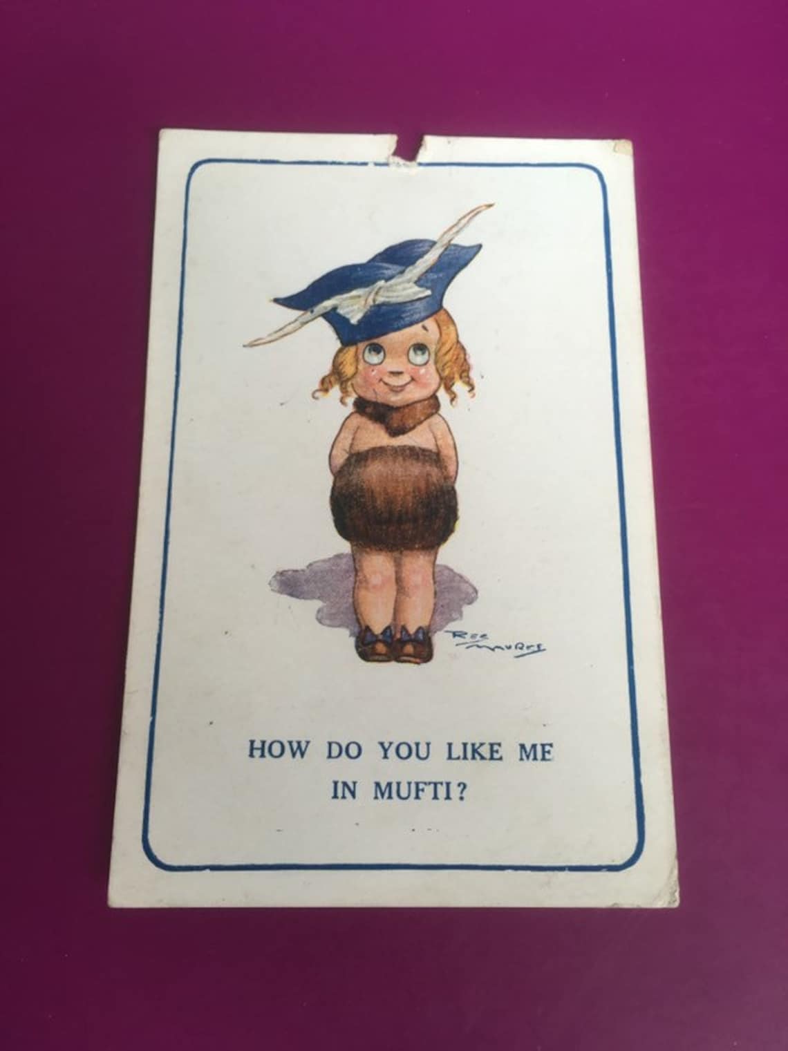 Vintage 1950s rude novelty postcard naughty postcard Etsy