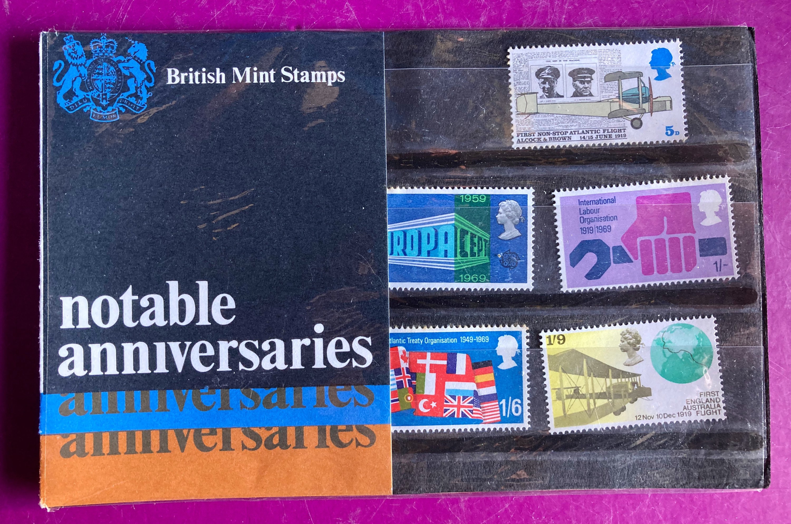 Notable Anniversaries Stamps Mint Set Post Office Stamps Etsy