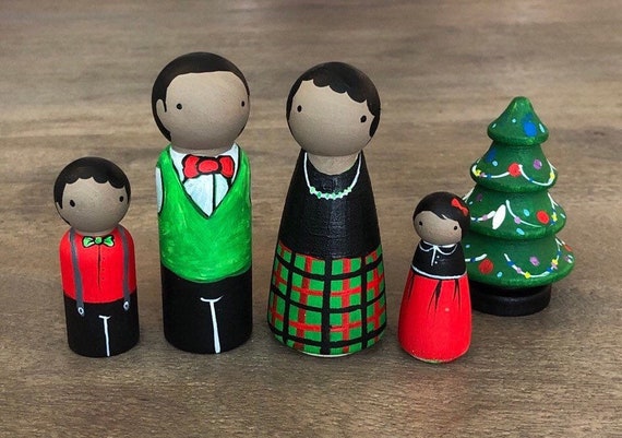 christmas peg dolls