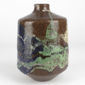 Hans Georg Weber Keramik Vase: Mid-Century Modern West Germany Pottery