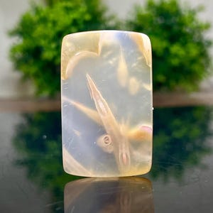 TUBE AGATE unique cabochon | Best quality | Perfect for gift | Indonesia | Healing