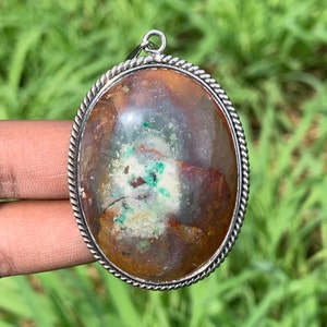 Pendant PETRIFIED WOOD | Necklace | Stainles | Gift