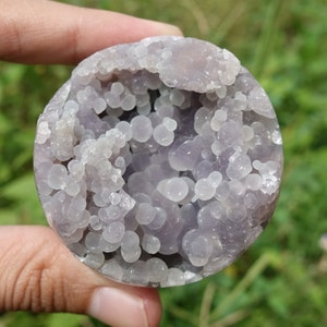Sphere Crystals Grape Agate, Healing, Decoration, Toys, Stone, Specimen | Indonesia
