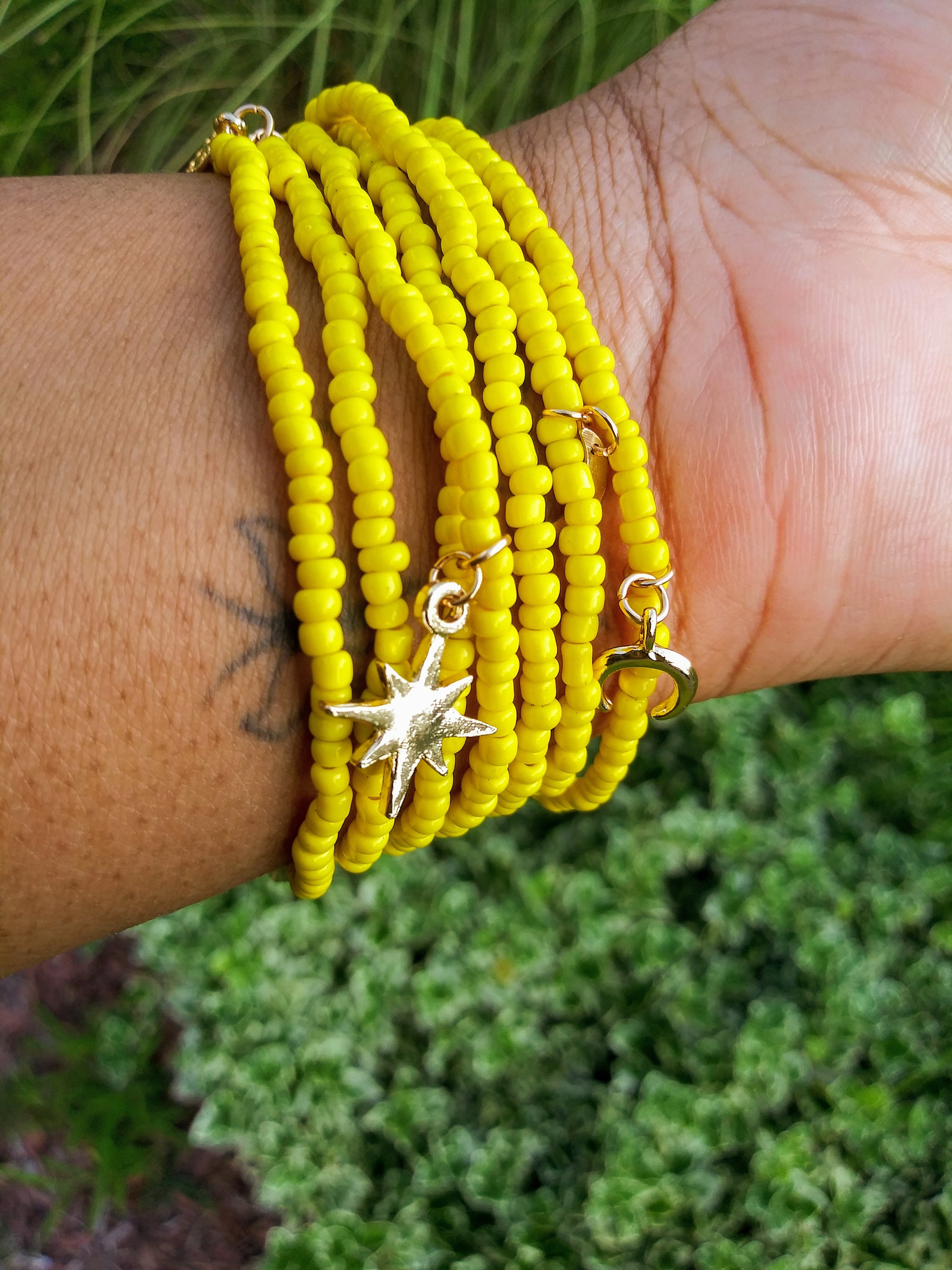 Oshun inspired waist beads Waist Beads for Weight Loss Waist - Etsy