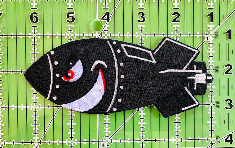 5 Cartoon Air Bomb Iron onSew on Patch Buy 2 Get 1 Free #P-4087 Embroidered Patch