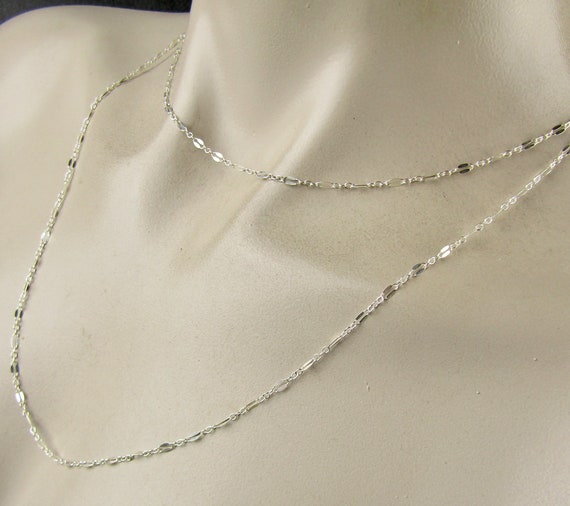 Silver chain with magnetic deals clasp