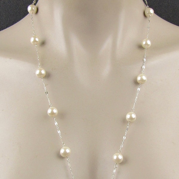 Longhorn Pearl Necklace