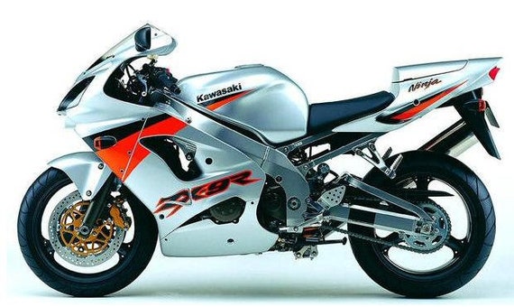 ZX9R Ninja 2003 Full Decals Kit Set Restoration Graphics