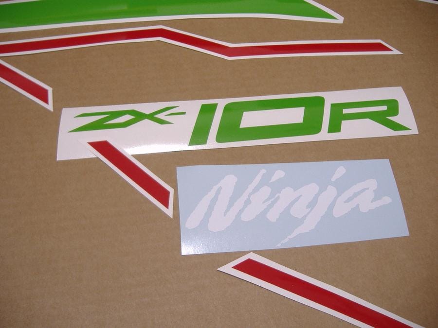 ZX10R Ninja 2021 Full Replacement Decals Kit Complete Reproduction