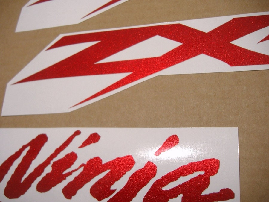 ZX7R Ninja Custom Color Stickers Set Decals Logo Graphics